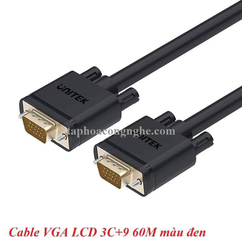 Unitek 28889 Y-C519C 3C+9 60M Cáp Vga Lcd 30028889